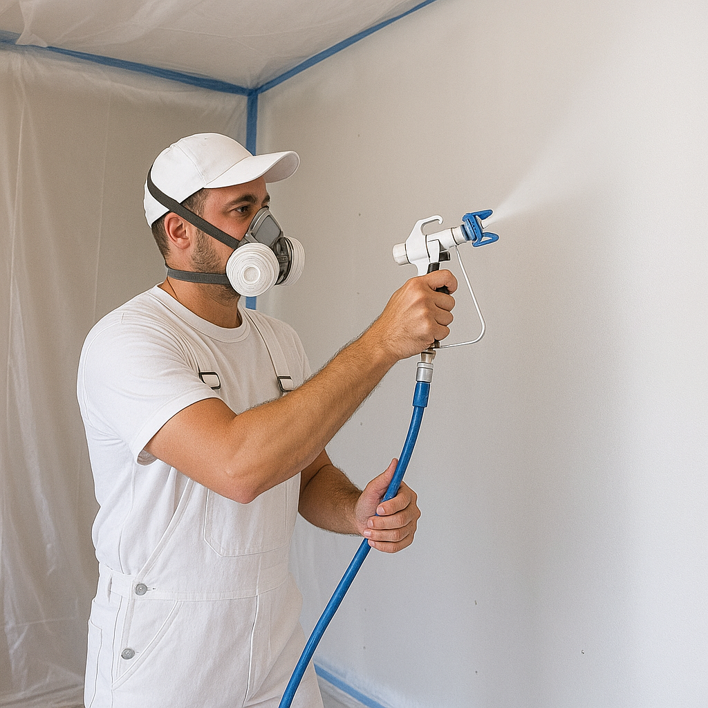 Interior painting Burlington smooth walls